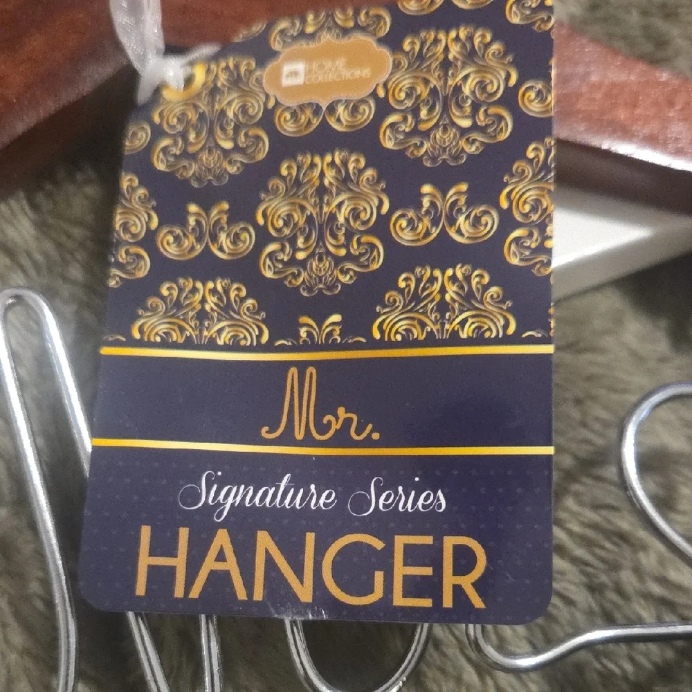 White and Silver Bride Hanger Set